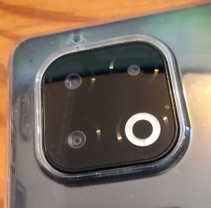 Murena GS6 Pro rear camera module with 64 MP main sensor, Ultra wide and Macro lens.